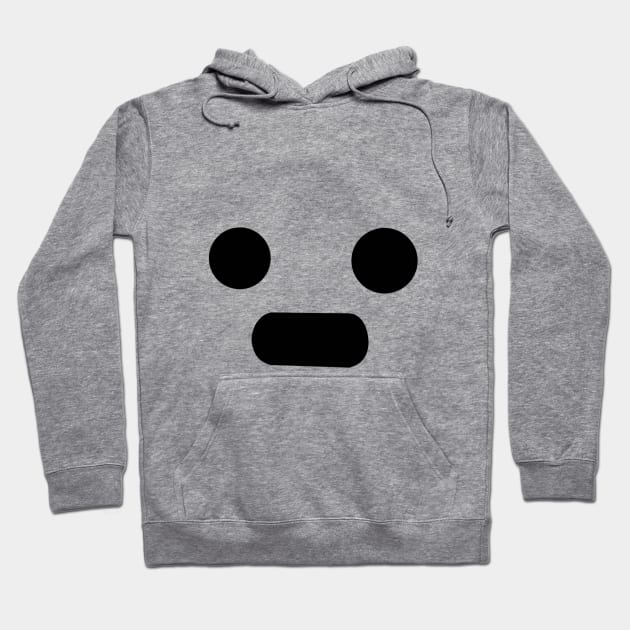 shocked Face Hoodie by CAFFEIN